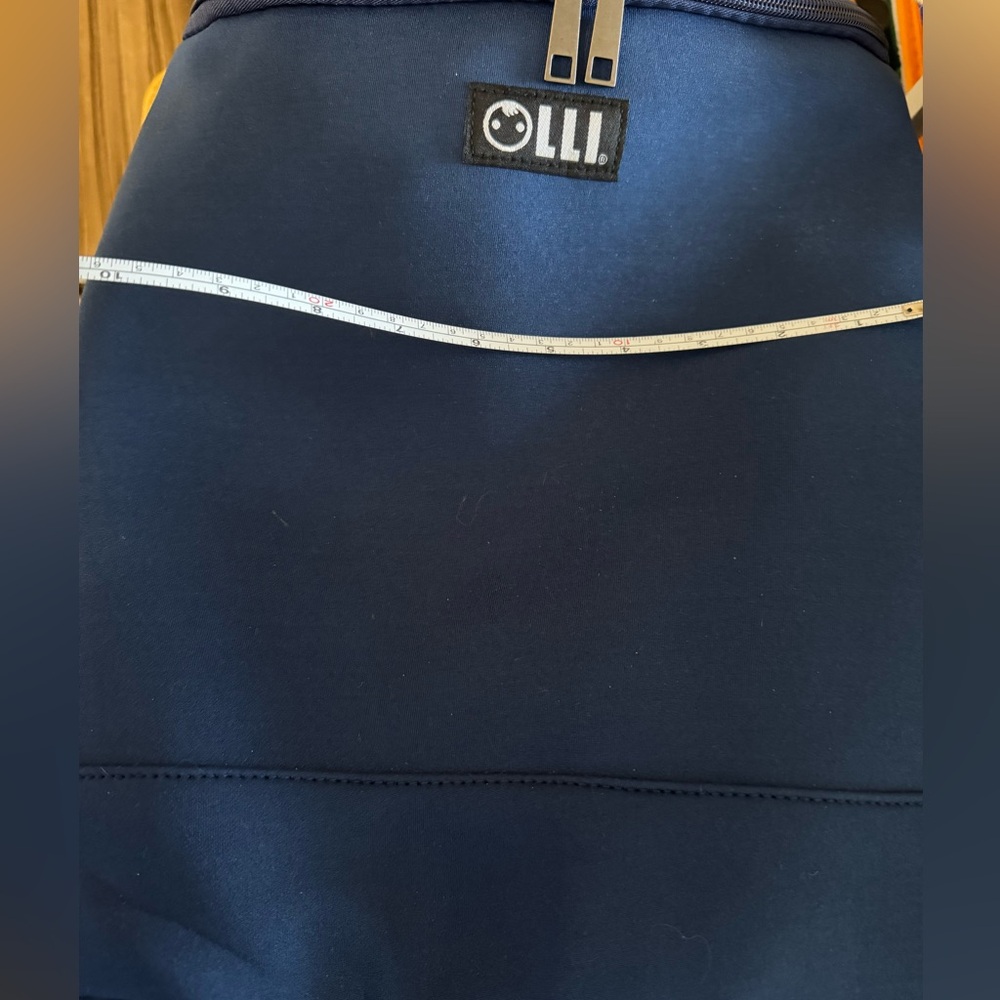 🎒OLLI Navy Blue insulated Backpack Bucket Cooler carry all travel hiking  - NWT - Picture 6 of 6